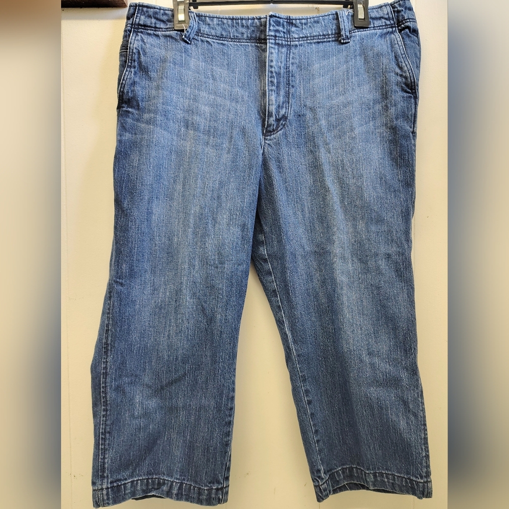 GAP Ladies Denim Crop Jeans Size 16